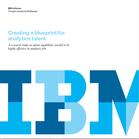 Creating a Blueprint for Analytics Talent