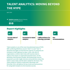 Talent Analytics: Moving beyond the hype